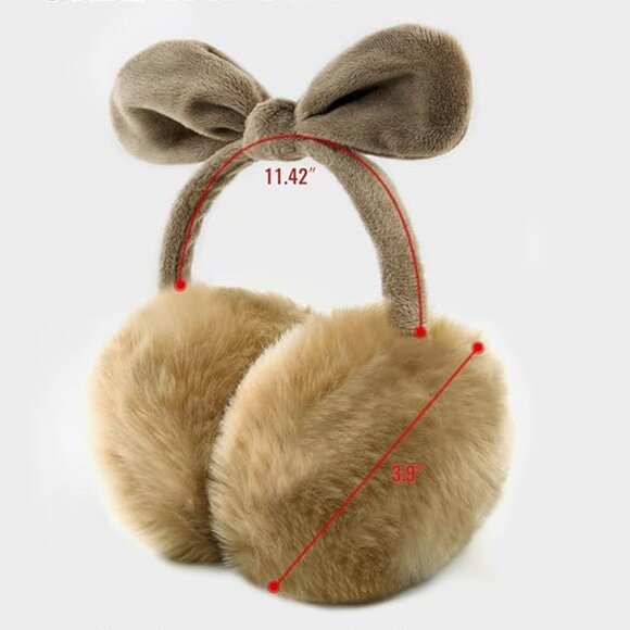 Winter Tan Ear Muffs main image 4